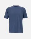 Filippo De Laurentiis Tshirt Ss In Blue
