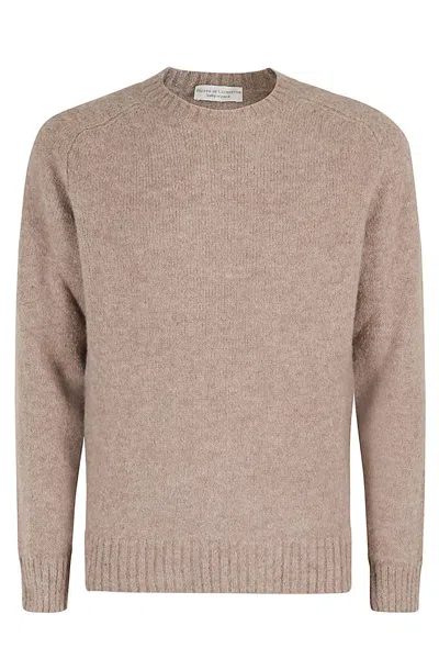 Filippo De Laurentiis Textured Knit Jumper In Neutrals