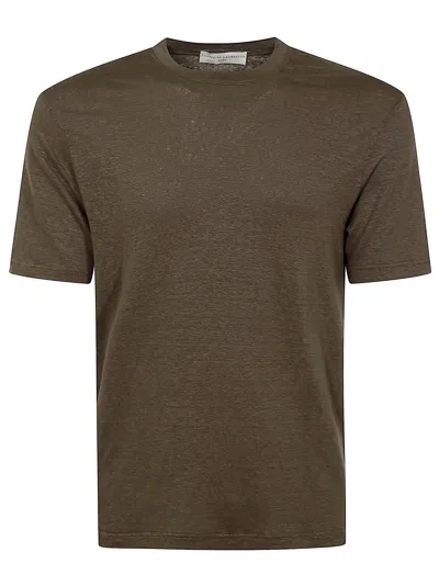 Filippo De Laurentiis Tshirt Ss In Brown