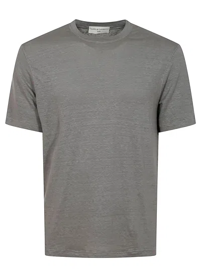 Filippo De Laurentiis Tshirt Ss In Gray