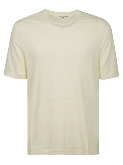 Filippo De Laurentiis Tshirt Ss In Ivory