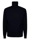 Filippo De Laurentiis Turtleneck Knitwear In Blue