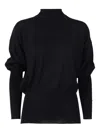 Filippo De Laurentiis Turtleneck Long-sleeve Sweater In Black