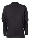 Filippo De Laurentiis Turtleneck Long-sleeve Sweater In Black