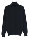 Filippo De Laurentiis Turtleneck Sweater In Blue