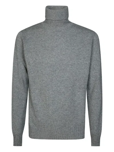 Filippo De Laurentiis Turtleneck Sweater In Gray