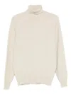 Filippo De Laurentiis Turtleneck Sweater Ls In Neutral