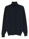 Filippo De Laurentiis Turtleneck Sweater Ls In Purple