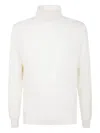 Filippo De Laurentiis Long Sleeves Merinos Turtleneck In White