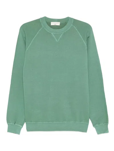 Filippo De Laurentiis V510 Cotton Jumper In Green