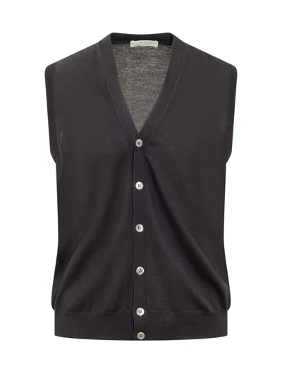 Filippo De Laurentiis Vest In Brown