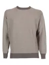 Filippo De Laurentiis Virgin-wool Sweater In Neutral
