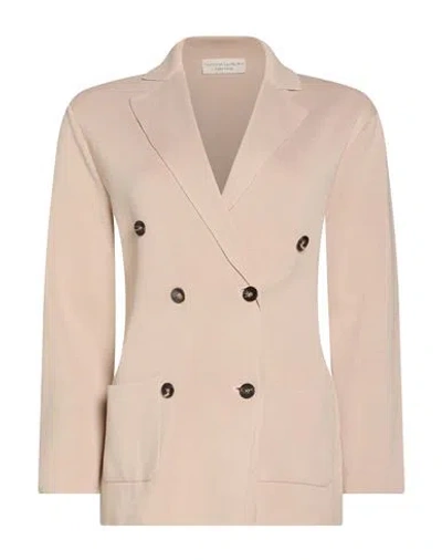 Filippo De Laurentiis Woman Blazer Blush Size S Cotton In Pink