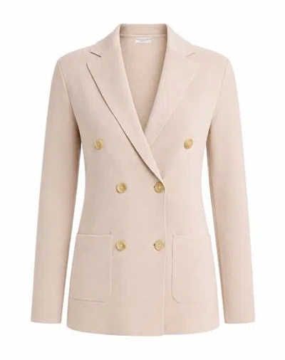 Filippo De Laurentiis Woman Blazer Blush Size Xs Cotton In Gold