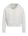 Filippo De Laurentiis Woman Cardigan Light Grey Size M Cashmere In Gray