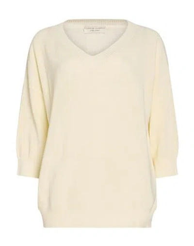 Filippo De Laurentiis Woman Sweater Ivory Size Xs Cotton In Multi