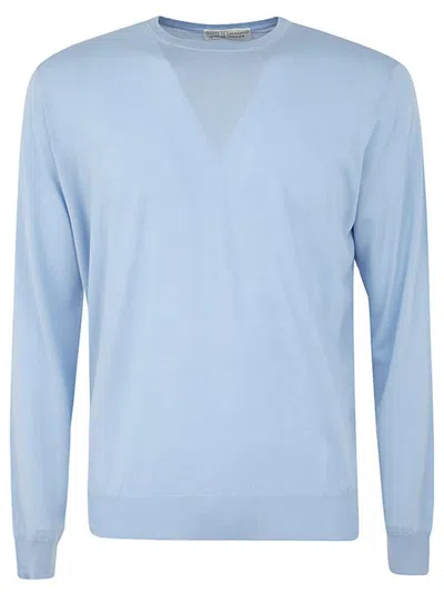 Filippo De Laurentiis Wool Silk Cashmere Long Sleeves Crew Neck Sweater Clothing