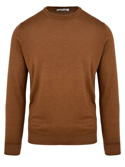Filippo De Laurentis Sweaters In Brown