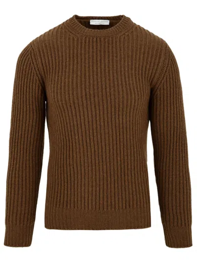 Filippo De Laurentis Sweaters In Brown