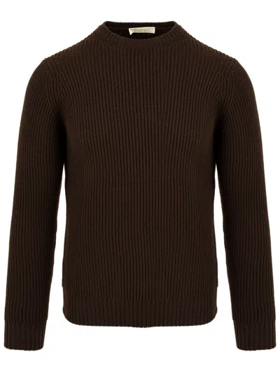 Filippo De Laurentis Sweaters In Brown