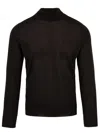 Filippo De Laurentis Sweaters Black In Black