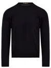 Filippo De Laurentis Sweaters Blue In Black