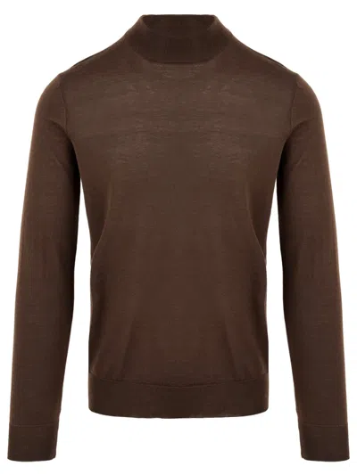 Filippo De Laurentis Sweaters Brown