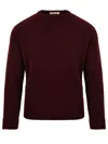 Filippo De Laurentis Sweaters Bordeaux In Burgundy