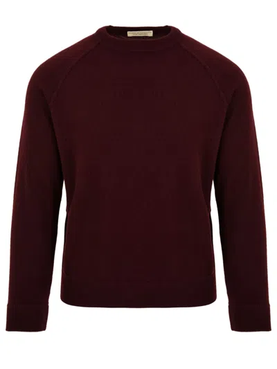 Filippo De Laurentis Sweaters Bordeaux In Burgundy