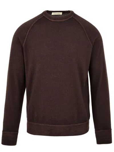 Filippo De Laurentis Sweaters In Burgundy
