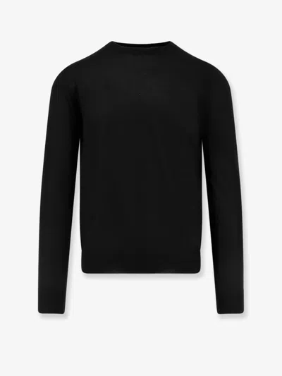 Filippo De Laurentis Cashmere And Silk Sweater In Black