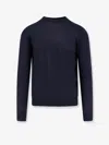 Filippo De Laurentis Cashmere And Silk Sweater In Blue