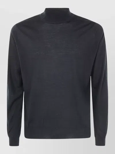 Filippo De Laurentis Cashmere Turtleneck Jumper In Blue