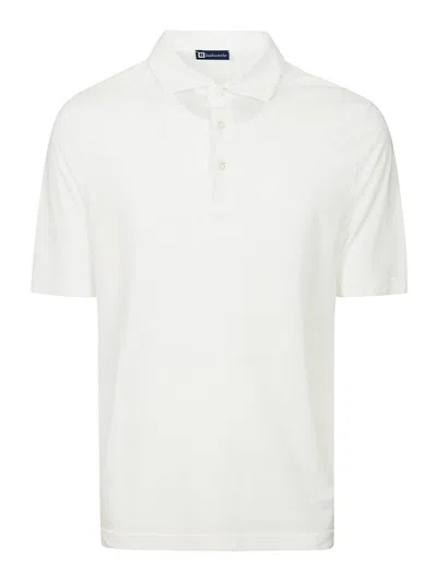 Filippo De Laurentis Cotton Polo Shirt In White