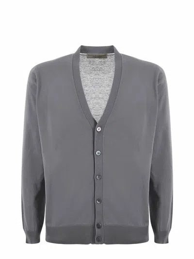 Filippo De Laurentis Filippo De Laurentiis Cardigan In Grigio
