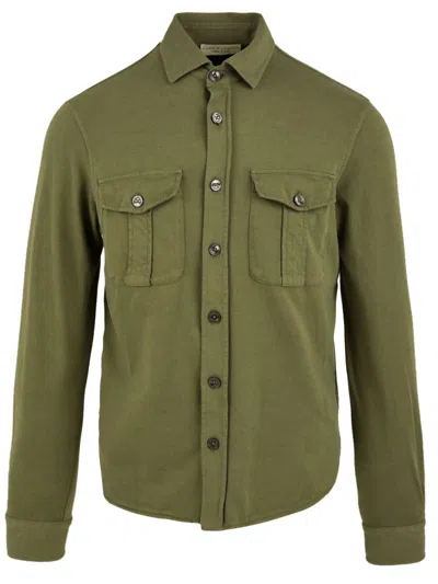 Filippo De Laurentis Shirts Military In Green