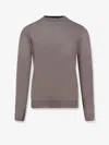 Filippo De Laurentis Merino Wool Sweater In Neutral