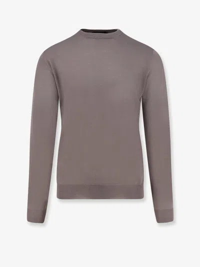 Filippo De Laurentis Merino Wool Sweater In Neutral
