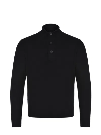 Filippo De Laurentis Polo In Black