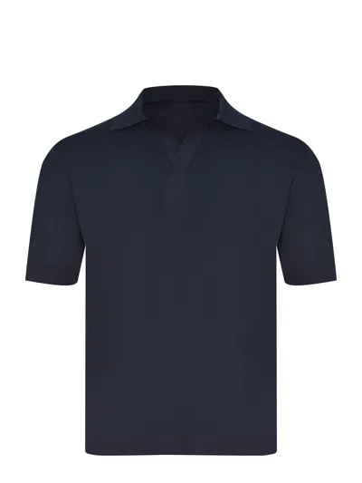 Filippo De Laurentis Polo By Filippo De Laurentiis In Blue