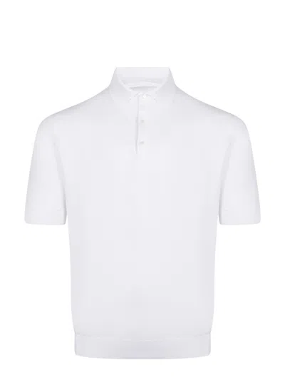 Filippo De Laurentis Polo Shirt By Filippo De Laurentiis In White