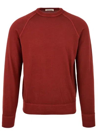 Filippo De Laurentis Sweaters In Red