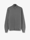Filippo De Laurentis Superfine Merino Wool And Cashmere Cardigan In Gray