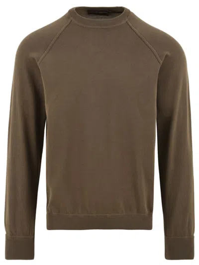 Filippo De Laurentis Sweaters In Brown
