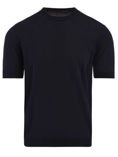 Filippo De Laurentis Sweaters In Blue