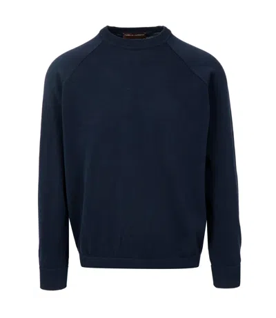 Filippo De Laurentis Sweaters Navy Blue