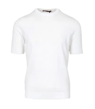 Filippo De Laurentis Sweaters White In Yellow