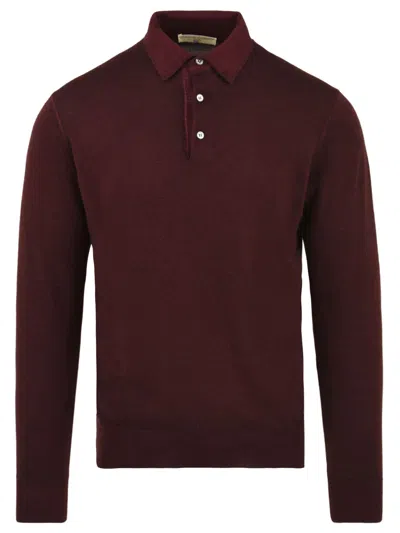 Filippo De Laurentis T Shirts And Polos Bordeaux In Burgundy