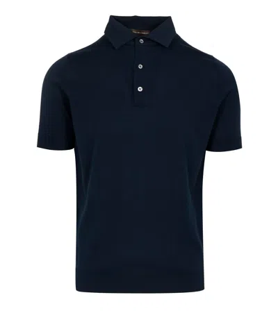 Filippo De Laurentis T Shirts And Polos Navy Blue