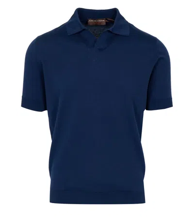 Filippo De Laurentis T Shirts And Polos Navy Blue